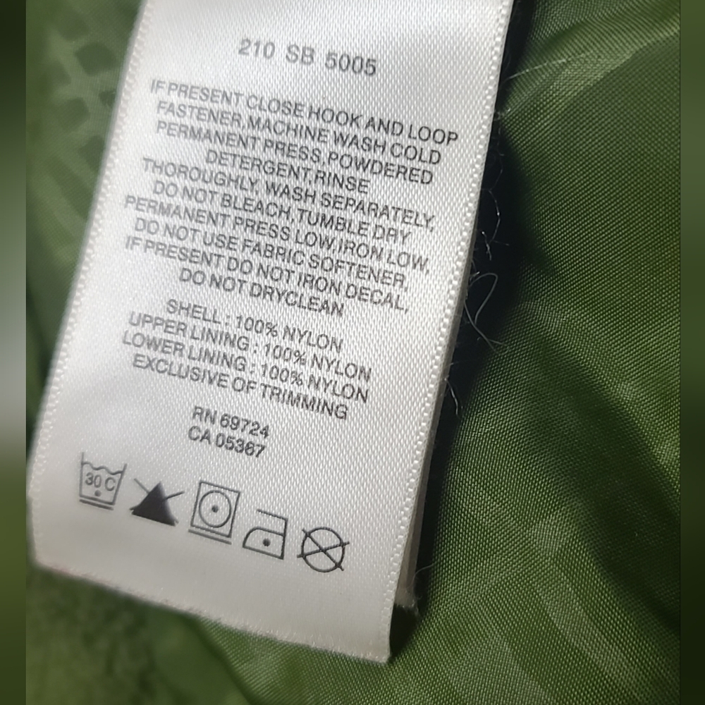 Columbia Mountain Hooded Parks Green Hooded Jacket, Youth 18 / 20 - Picture 5 of 10